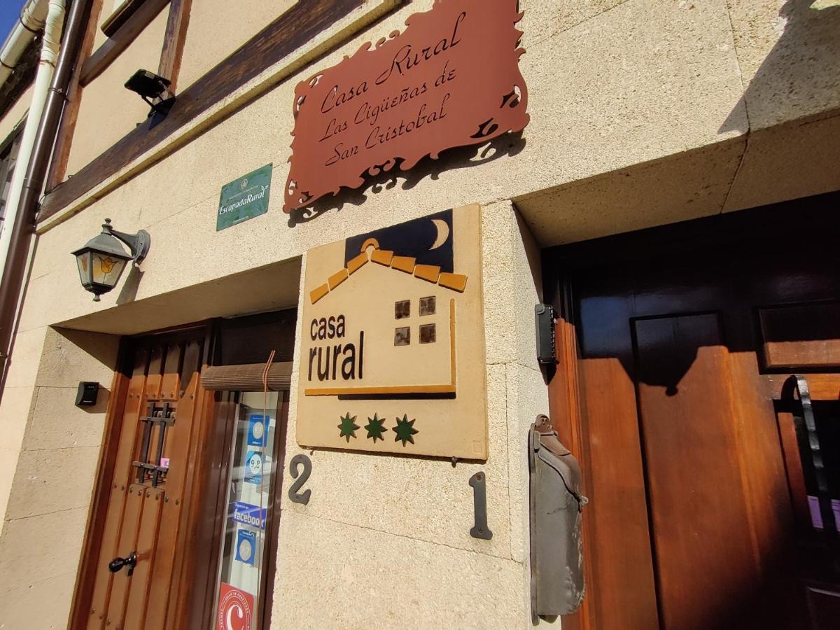 Las Cigueenas De San Cristobal San Cristóbal de Segovia Exteriér fotografie